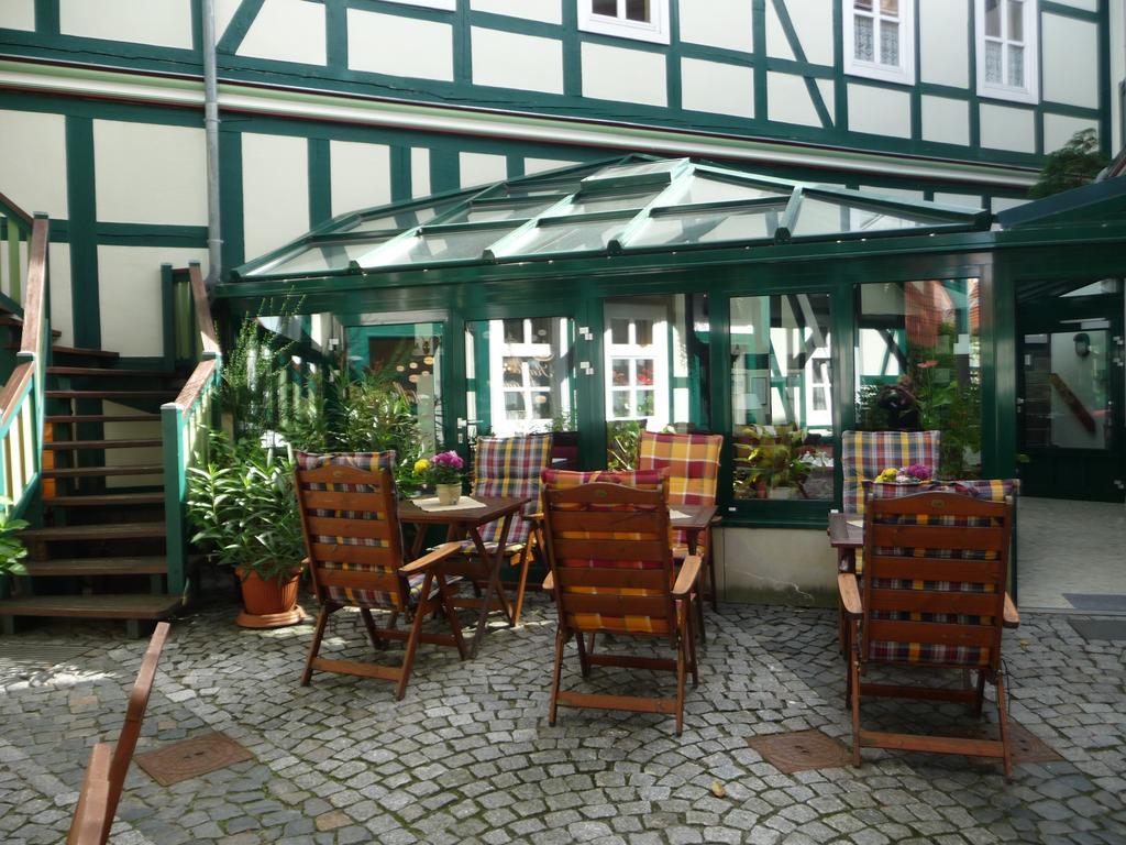 Hotel Am Grudenberg Halberstadt Exterior foto